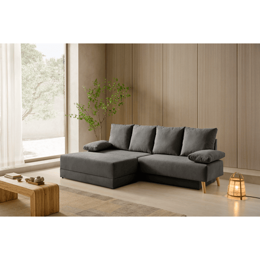 Sofá-cama conversível Marengo Signature com chaise longue