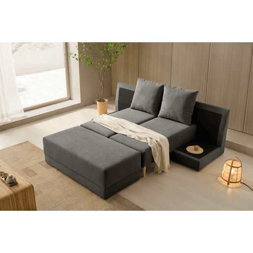 Sofá-cama conversível Marengo Signature com chaise longue