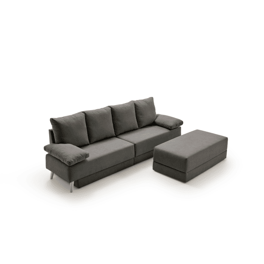 Sofá-cama conversível Marengo Signature com chaise longue