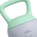 Kettlebell Plástico, Arena Metálica SPORTNOW Kettlebell Plástico, Arena Metálica SPORTNOW Gris