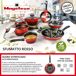 Wok 'SR' acero esmaltado Magefesa Wok 'SR' acero esmaltado Magefesa Rojo