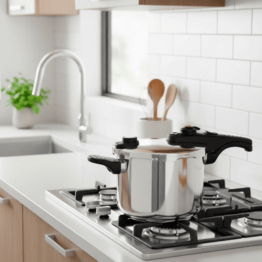 G-SOLA Panela de pressão 6u202FL u2013 Aço inoxidável 1810, tripla segurança, níveis rápido e super rápido, compatível com indução e lava-louças, inclui livro de receitas David de Jorge G-SOLA Panela de pressão 6u202FL u2013 Aço inoxidável 1810, tripla segurança, níveis rápido e super rápido, compatível com indução e lava-louças, inclui livro de receitas David de Jorge