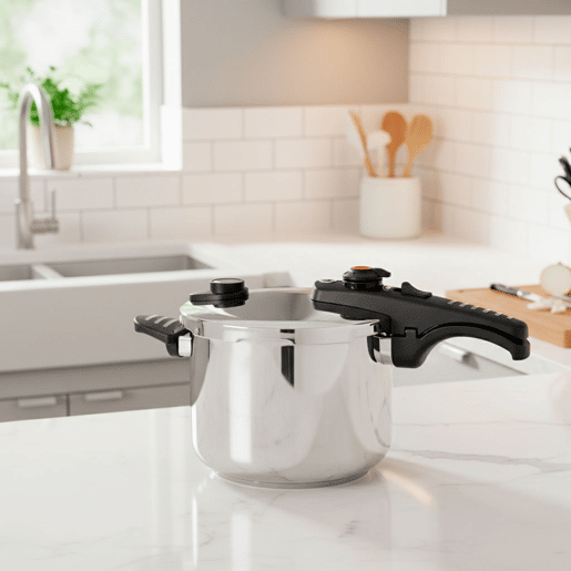G-SOLA Panela de pressão 6u202FL u2013 Aço inoxidável 1810, tripla segurança, níveis rápido e super rápido, compatível com indução e lava-louças, inclui livro de receitas David de Jorge G-SOLA Panela de pressão 6u202FL u2013 Aço inoxidável 1810, tripla segurança, níveis rápido e super rápido, compatível com indução e lava-louças, inclui livro de receitas David de Jorge