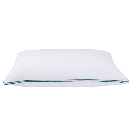 Travesseiro Ergocombi de 135 cm em algodão, firmeza ajustável, 2 camadas de enchimento Ergoflakes, zíper em 3 lados, branco
