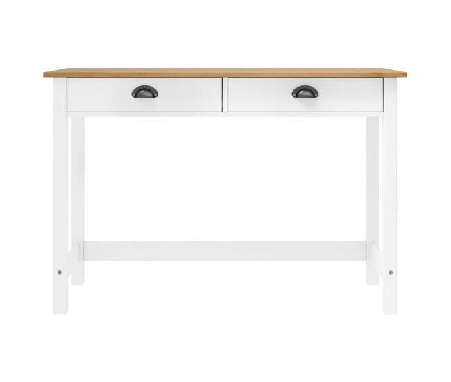 Mesa consola hill con 2 cajones madera pino 110x45x74 cm