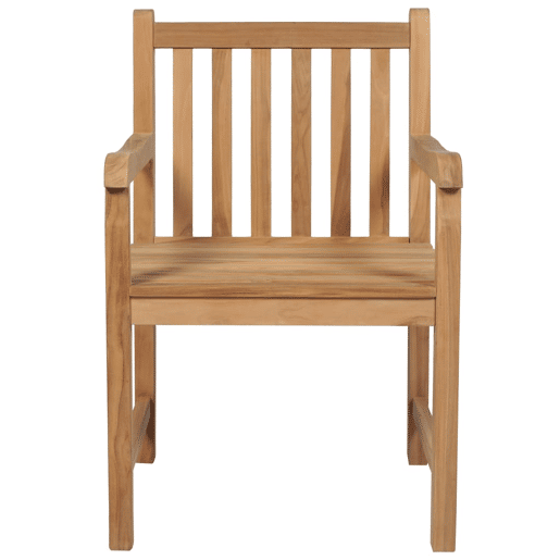 Cadeiras de exterior - Cadeiras de jardim 8 pcs madeira de teca maciça