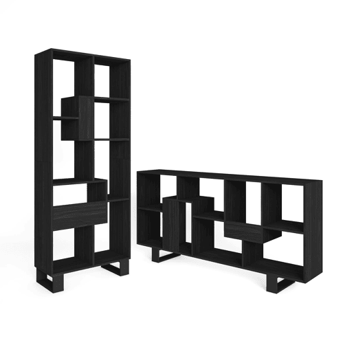 Estante, prateleira , 67x31x174cm, Design industrial, Preto Estante, prateleira , 67x31x174cm, Design industrial, Preto