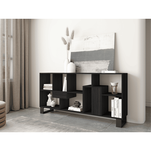 Estante, prateleira , 67x31x174cm, Design industrial, Preto Estante, prateleira , 67x31x174cm, Design industrial, Preto