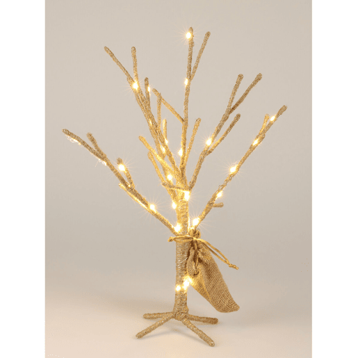 Bem, decoração para casa, formato de árvore, 30 luzes LED