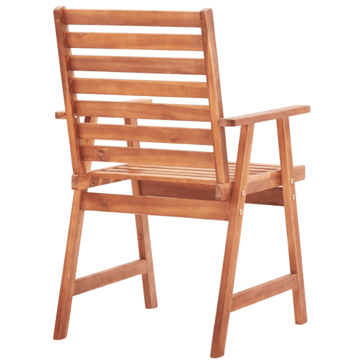 Cadeiras jantar p jardim - Cadeiras exterior 6 pcs madeira de acácia maciça