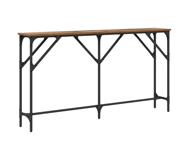 Mesa consola madera vieja 140 x 23 x 75 cm