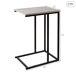 Max Home Mesa auxiliar sofá metal y cristal 40x30 Max Home Mesa auxiliar sofá metal y cristal 40x30 Gris