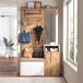 Mueble recibidor Mueble recibidor Natural/ Blanco