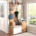 Mueble recibidor Mueble recibidor Natural/ Blanco