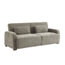 Sofá-cama conversível de 3 lugares, Dany, Verde cinzento, 211x92x85 cm