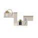 Estantería de Pared - Diseño Funcional con Balda Inferior/Lateral Estantería de Pared - Diseño Funcional con Balda Inferior/Lateral Beige