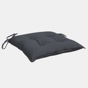 Almofadões de cadeira - Almofadas de exterior 4 pcs 50x50x7 cm tecido oxford antracite