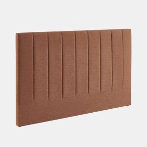 Cabeceira para cama casal revestimento tecido, 160cm, Cole, Camel, 170x8x105 cm