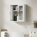 Armario de Pared Metal, Acrílico HOMCOM, hogar - baño Armario de Pared Metal, Acrílico HOMCOM, hogar - baño Blanco