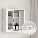 Armario de Pared Metal, Acrílico HOMCOM, hogar - baño Armario de Pared Metal, Acrílico HOMCOM, hogar - baño Blanco