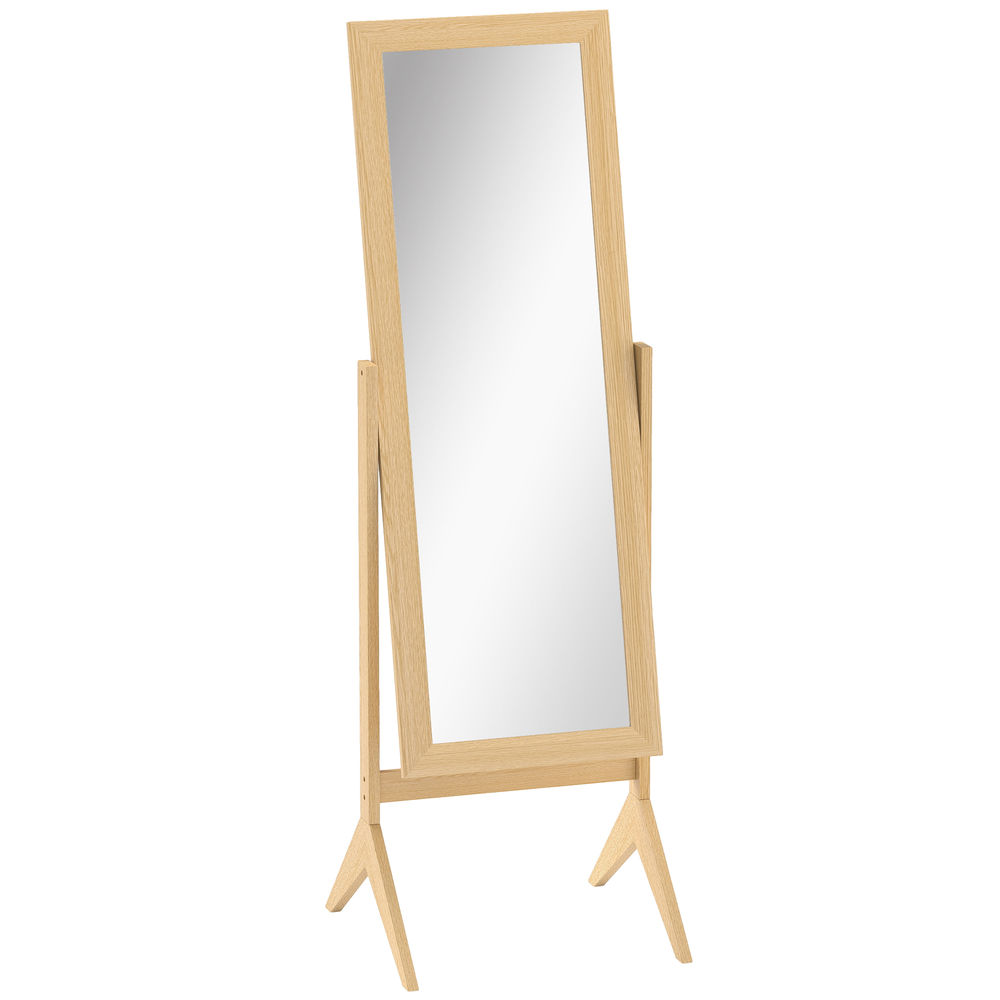 Espejo Cuerpo Entero MDF, Vidrio HOMCOM