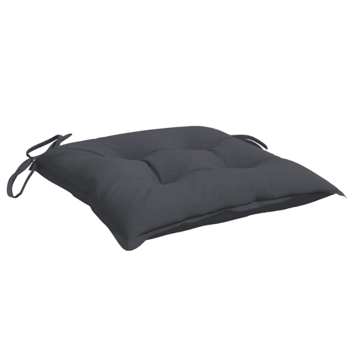 Almofadões de cadeira - Almofadas de exterior 6 pcs 40x40x7 cm tecido oxford antracite Almofadões de cadeira - Almofadas de exterior 6 pcs 40x40x7 cm tecido oxford antracite