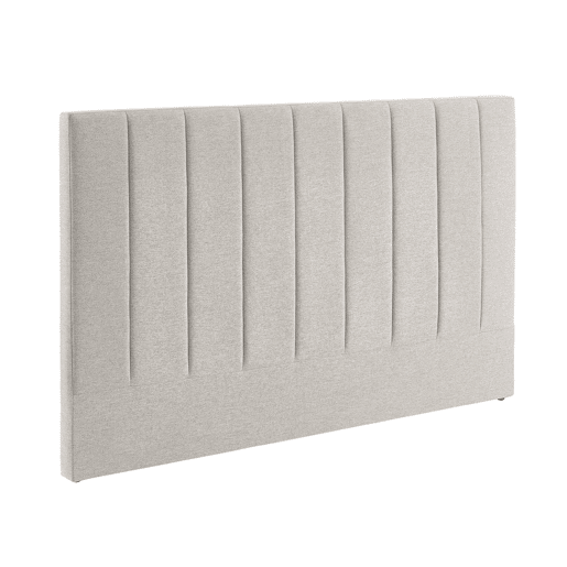 Cabeceira para cama casal revestimento tecido, 160cm, Cole, Cinza Claro, 170x8x105 cm