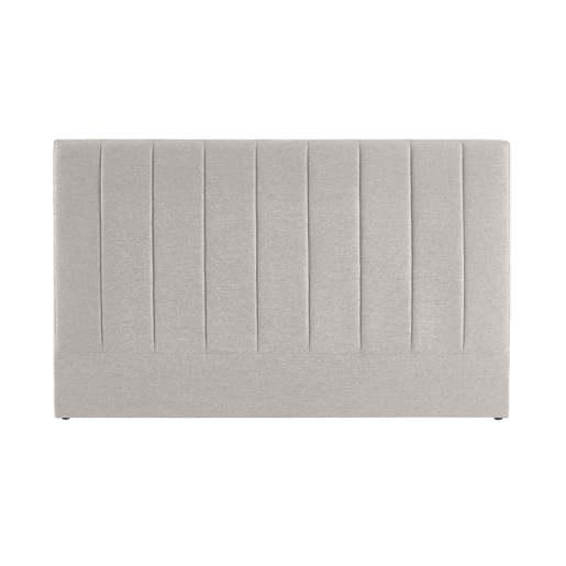 Cabeceira para cama casal revestimento tecido, 160cm, Cole, Cinza Claro, 170x8x105 cm