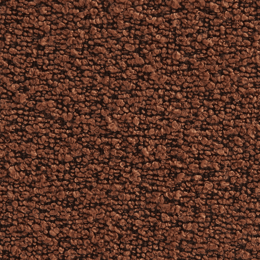 Sofá modular em boucle texturizado de 3 lugares, Sokol boucle, Terracota, 91x105x72 cm