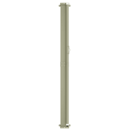 Tela de toldo cortina de privacidade lateral retrátil para pátio jardim terraço varanda tela de proteção visual 200 x 600 cm creme 02_0007364