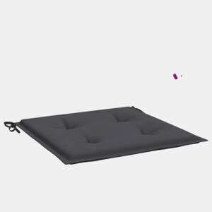 Almofadões p cadeiras jardim - Almofadas de exterior 6pcs 40x40x3 cm oxford antracite