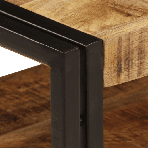 Móvel de TV Buffet de TV design prático 120 cm madeira de mangueira maciça 2502063