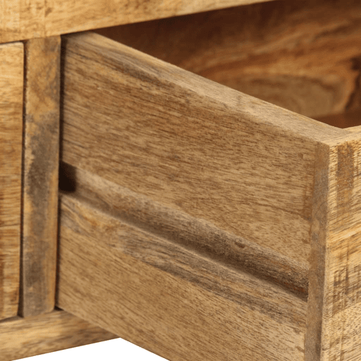 Móvel de TV Buffet de TV design prático 120 cm madeira de mangueira maciça 2502063