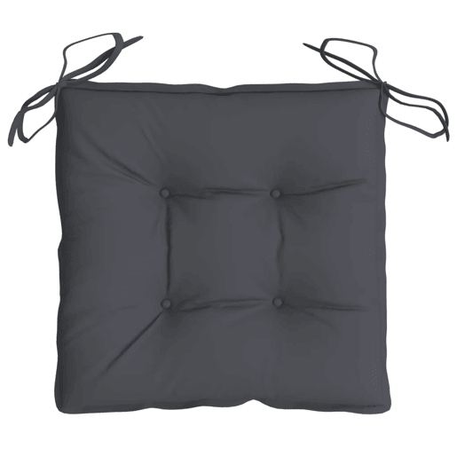 Almofadões de cadeira - Almofadas de exterior 6 pcs 50x50x7 cm tecido oxford antracite Almofadões de cadeira - Almofadas de exterior 6 pcs 50x50x7 cm tecido oxford antracite