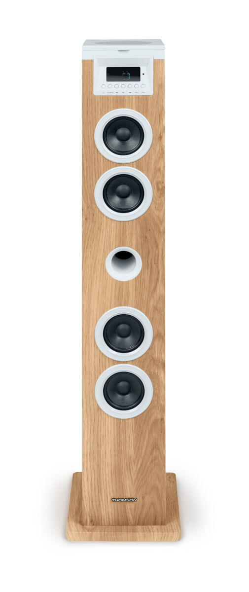 Torre de Sonido Bluetooth con Reproductor de CD
