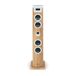 Torre de Sonido Bluetooth con Reproductor de CD Torre de Sonido Bluetooth con Reproductor de CD Blanco/ Madera