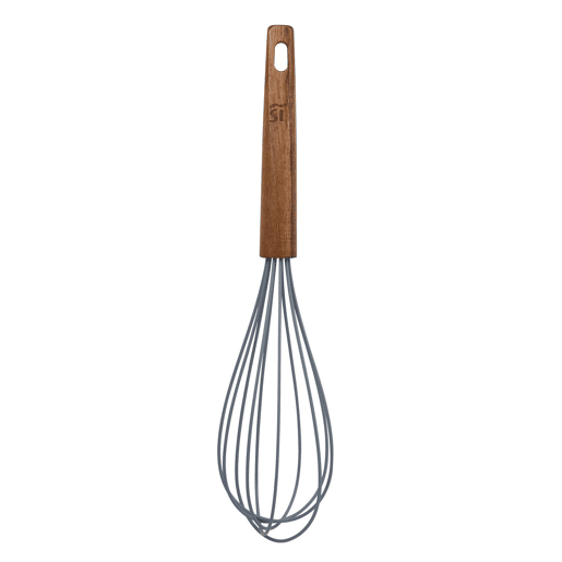 Conjunto de 5 utensílios de cozinha de silicone e madeira de acácia NOIA San Ignacio