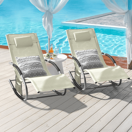 SoBuy, onde, móvel de jardim transat exterior, mesa móvel, OGS28-MIX2