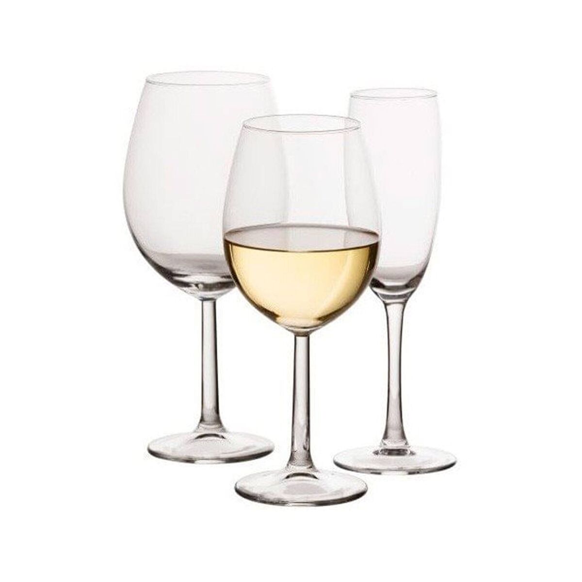 Well Home Set de 18 Copas de vino y champagne