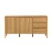 Aparador con 2 puertas y 3 cajones, 150cm 150 Aparador con 2 puertas y 3 cajones, 150cm 150 Madera