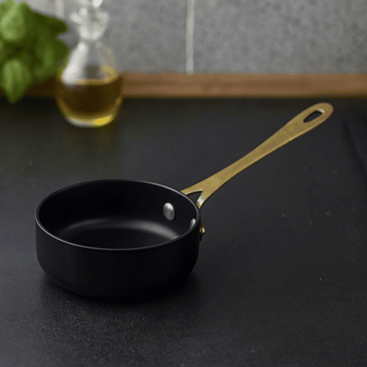 Panela de servir em aço inoxidável