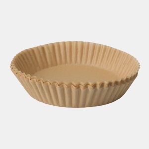 Conjunto de 50 folhas redondas de papel manteiga para fritadeira a ar