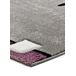 Alfombra geométrico DETROIT - ATTICGO 120x170 Alfombra geométrico DETROIT - ATTICGO 120x170 Gris