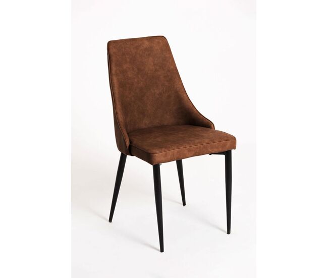Silla Stoik Vintage - Marrón