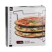 Juego de Horneado de Pizza de 4 Pzs con soporte y 3 Bandejas Juego de Horneado de Pizza de 4 Pzs con soporte y 3 Bandejas Negro