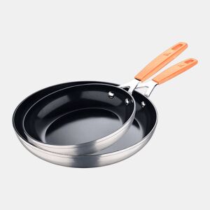 Conjunto de 2 frigideiras de alumínio forjado Ø16Ø28cm para indução COMPACT San Ignacio