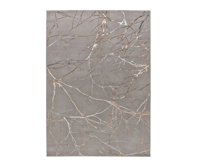 Alfombra efecto mármol gris creation, 80x150 cm - atticgo