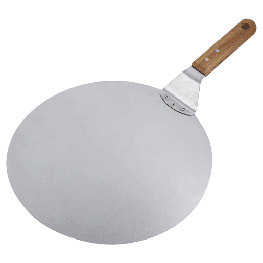 Bandeja para pizza WELL HOME com cabo de madeira