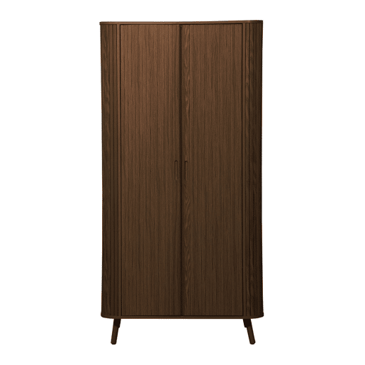 Armadura efeito madeira com prateleira e cabideiro, Legacy, Madeira de nogueira, 90x60x180 cm Armadura efeito madeira com prateleira e cabideiro, Legacy, Madeira de nogueira, 90x60x180 cm