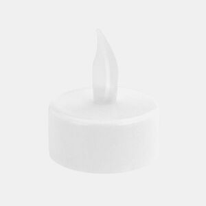 Conjunto de 24 velas de LED com efeito de cintilação e bateria incluída.